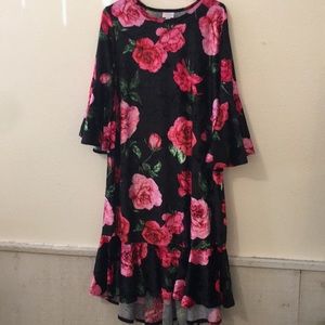 Lularoe Floral Dress XL
